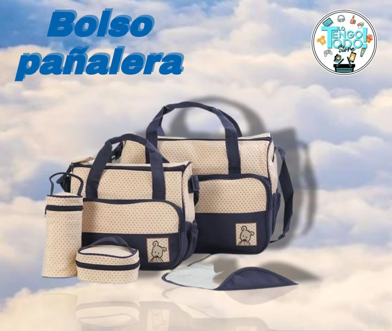 BOLSO PAÑALERA MULTIFUNCIONAL