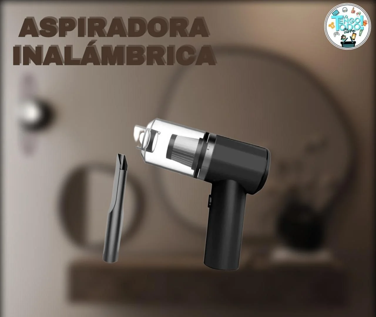 ASPIRADORA INALAMBRICA RECARGABLE