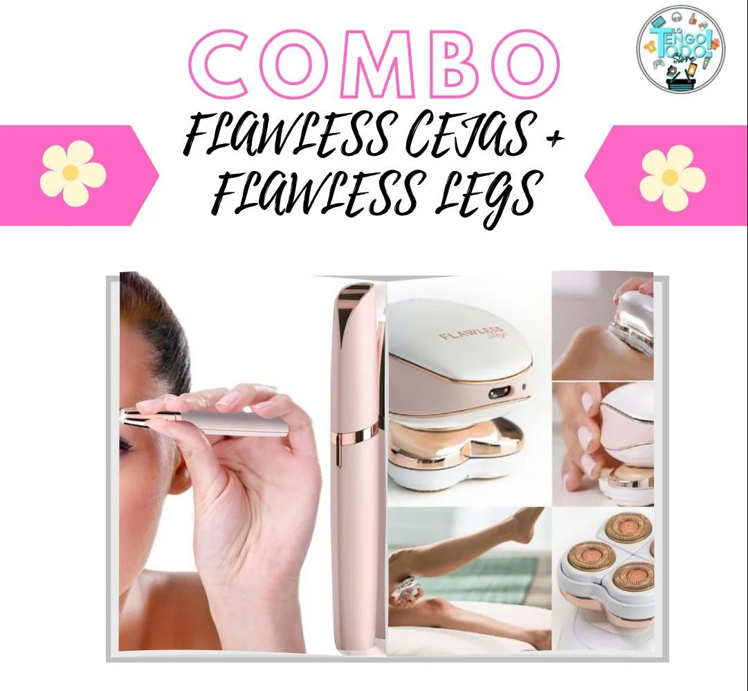 COMBO FLAWLESS CEJAS+FLAWLESS LEGS