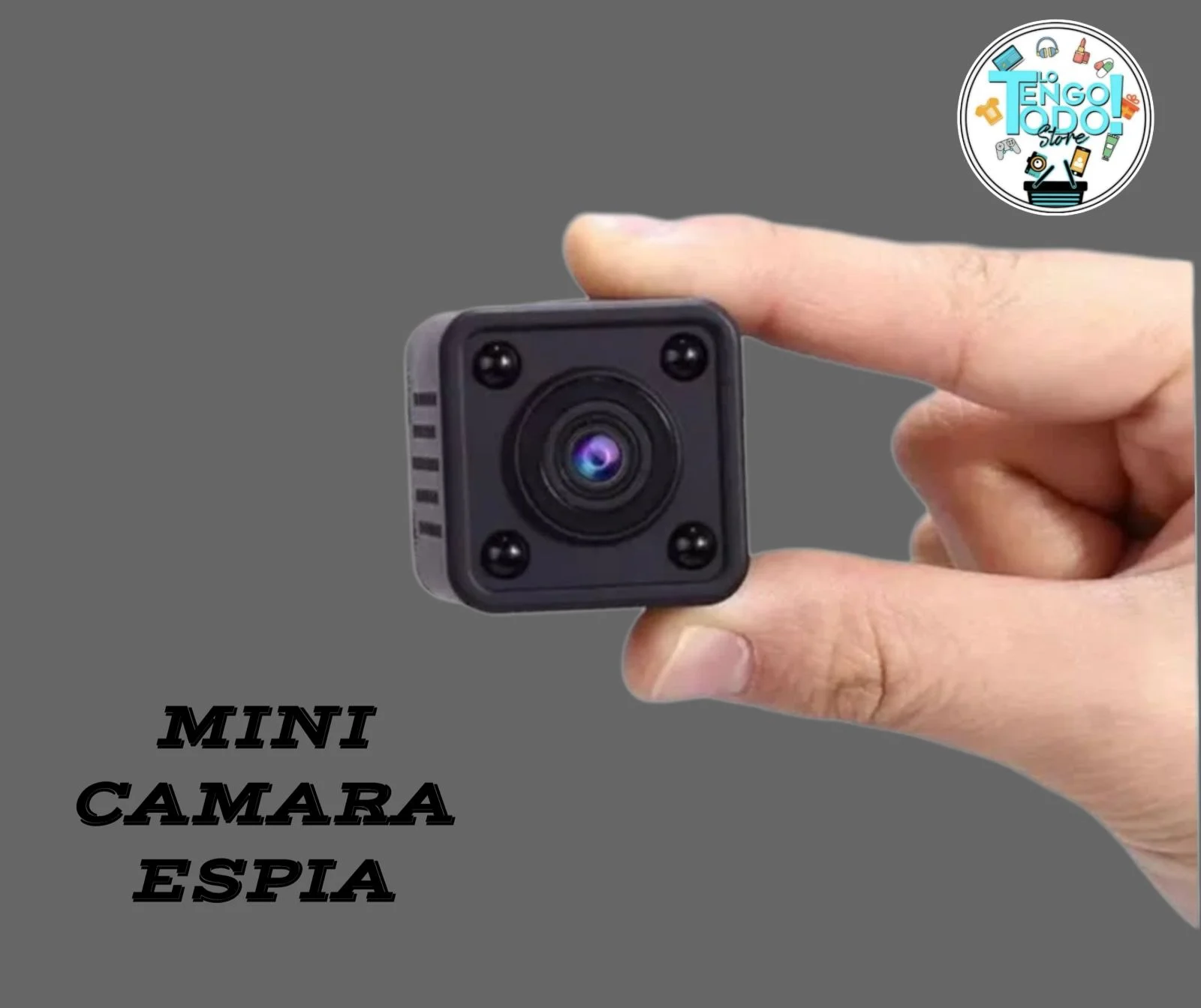 MINI CAMARA ESPIA 1080 REF. HDQ9 WIFI CAMARA INALA