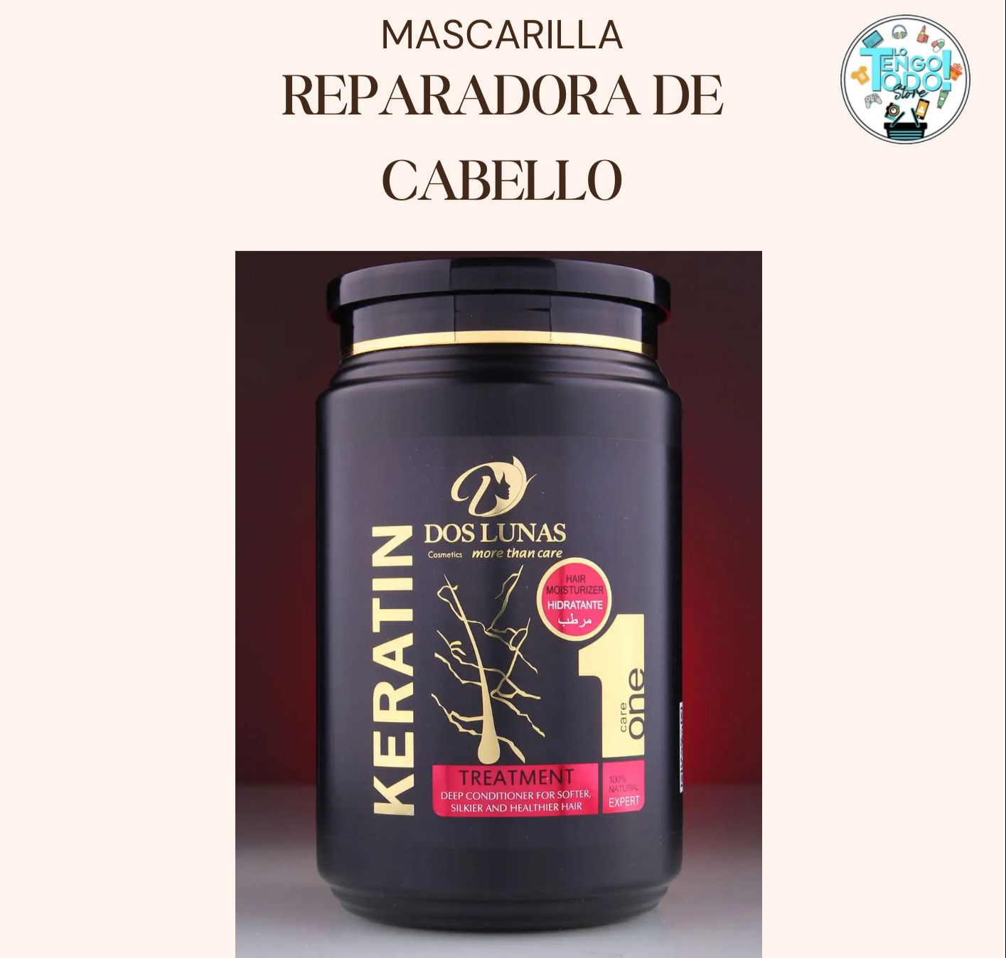 MASCARILLA REPARADORA DE CABELLO / KERATINA