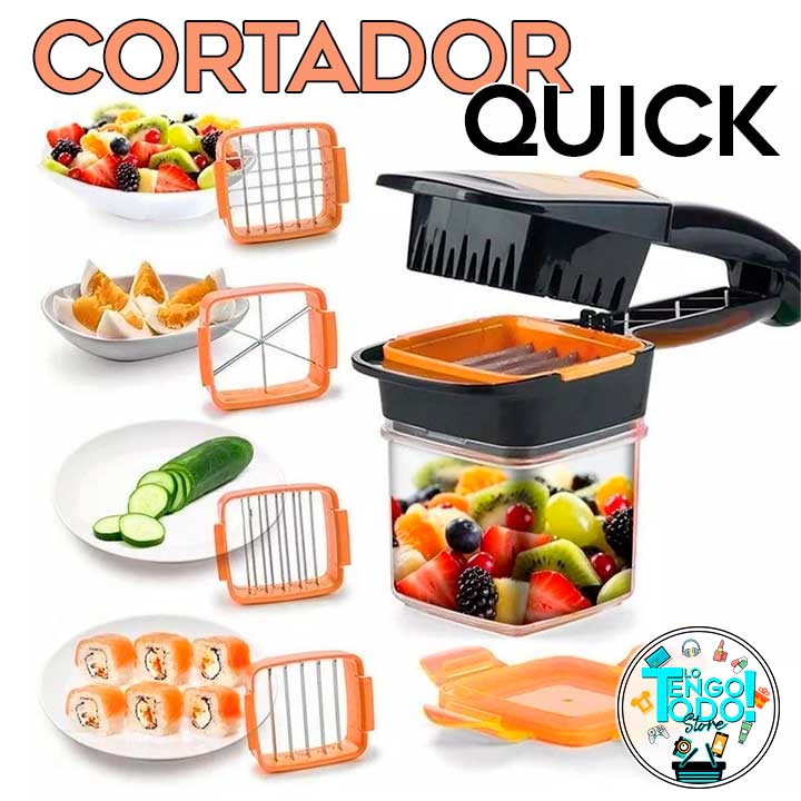 CORTADOR PROCESADOR DE ALIMENTOS QUICK