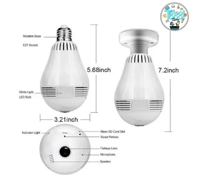 CAMARA BOMBILLO DE VIGILANCIA